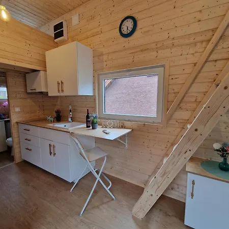 度假居 Tiny Haus Bei Laacher Modernes Voll Ausgestattet *