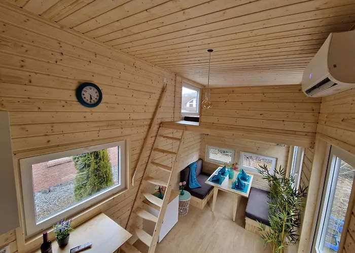 Tiny Haus Bei Laacher Modernes Voll Ausgestattet בית נופש Glees