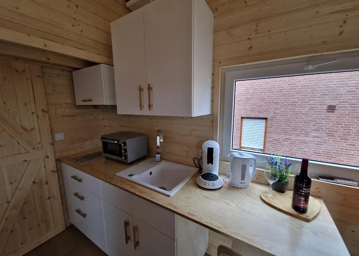 Tiny Haus Bei Laacher Modernes Voll Ausgestattet Glees